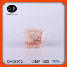 Taza de cerámica de la taza de la etiqueta promocional de encargo de la fábrica